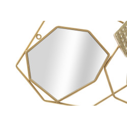 Miroir mural en pierre 91x4x52 cm – Texture minérale et sophistication naturelle