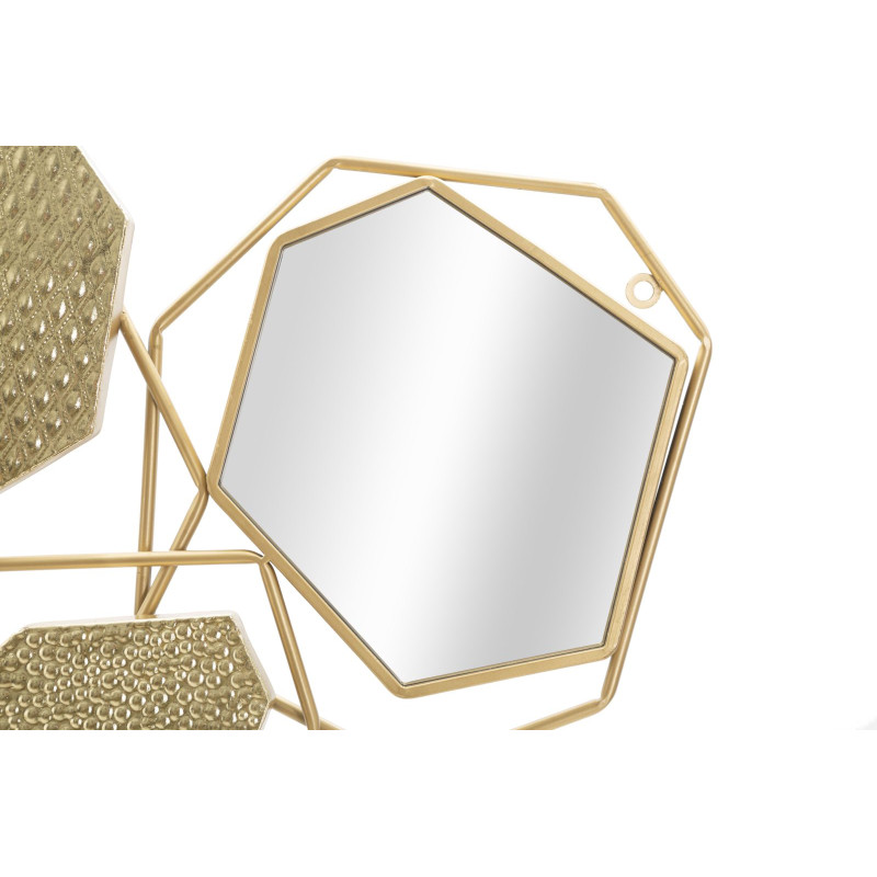 Miroir mural en pierre 91x4x52 cm – Texture minérale et sophistication naturelle