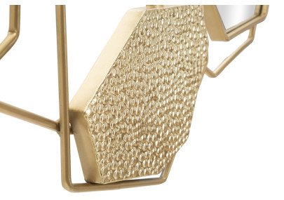 Miroir mural en pierre 91x4x52 cm – Texture minérale et sophistication naturelle