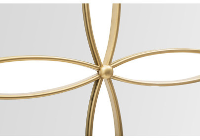 Miroir mural Jalo 68x3,5x68 cm – Modernité géométrique et éclat raffiné