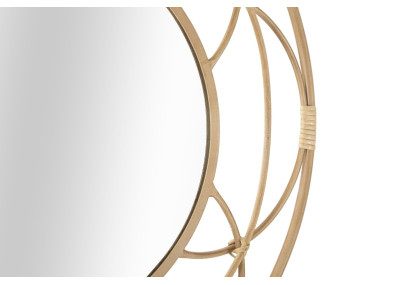 Miroir mural Valence Ø60x3 cm – Design sobre et charme méditerranéen