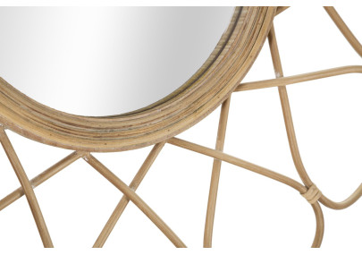 Miroir mural Almeria 65,5x3 cm – Simplicité élégante et reflets lumineux