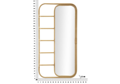 Miroir sur sol Panama 77,5x3,3x151 cm – Grande élégance et allure majestueuse