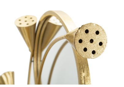 Miroir mural Triple Flow 65x8x88 cm – Courbes dynamiques et style artistique