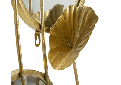 Miroir mural Triple Flow 65x8x88 cm – Courbes dynamiques et style artistique