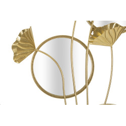 Miroir mural Triple Flow 65x8x88 cm – Courbes dynamiques et style artistique