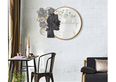 Miroir mural Femme 81,9x7x61 cm – Silhouette sensuelle et design sculptural