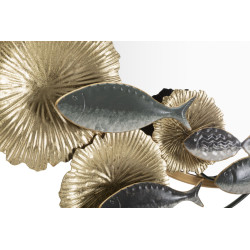 Miroir mural Poisson 88,9x7,6x65,4 cm – Originalité marine et charme décoratif