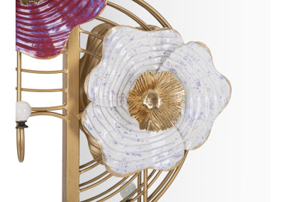 Miroir mural Lovis 75x9,5x64,1 cm – Reflets profonds et design audacieux