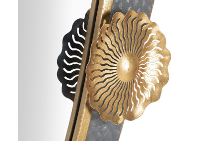 Miroir mural Art 55,9x5,7x90,8 cm – Inspiration contemporaine et lignes équilibrées