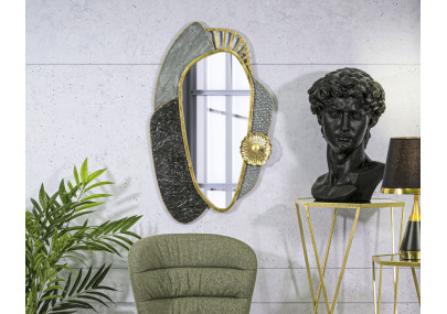 Miroir mural Art 55,9x5,7x90,8 cm – Inspiration contemporaine et lignes équilibrées