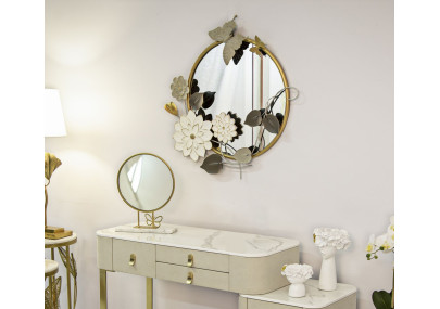 Miroir mural Tonis 74,9x7x66 cm – Design harmonieux et modernité sobre