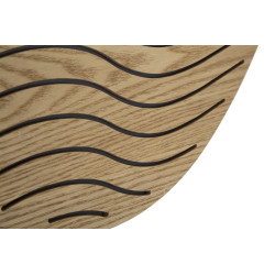 Lignes de miroir mural 50x1,5x80 cm – Design linéaire et élégance minimaliste