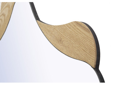 Miroir mural Étoile Ø80x1 cm – Brillance céleste et touche glamour