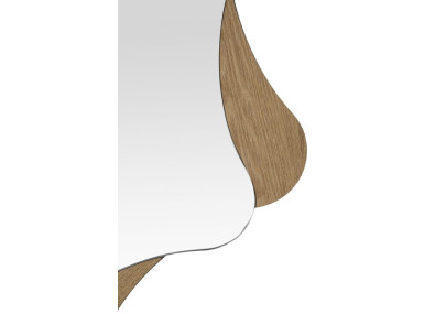 Miroir mural Étoile Ø80x1 cm – Brillance céleste et touche glamour