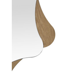 Miroir mural Étoile Ø80x1 cm – Brillance céleste et touche glamour