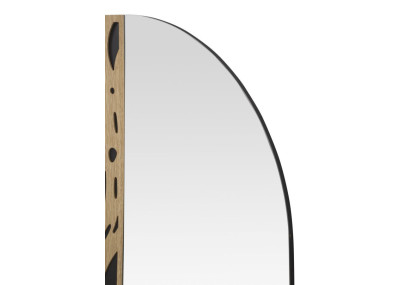 Miroir mural Terry 60x1x90 cm – Simplicité moderne et reflets raffinés