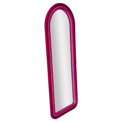 Miroir mural Cloe fuchsia velours 60x4x160 cm – Audace et éclat contemporain