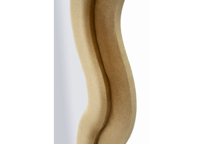 Miroir mural Emily velours doré 60x6x160 cm (miroir 42x144 cm) – Prestige doré et brillance raffinée