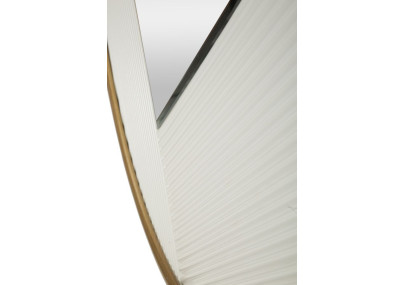 Miroir mural Tolosa Ø80x4 cm – Ligne ronde et charme classique revisité