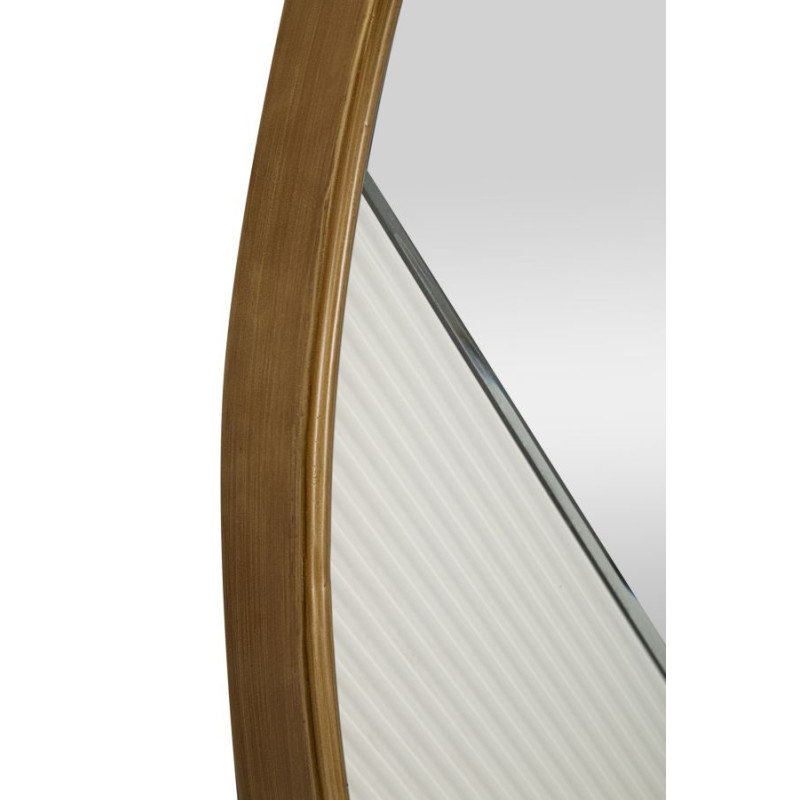 Miroir mural Tolosa Ø80x4 cm – Ligne ronde et charme classique revisité