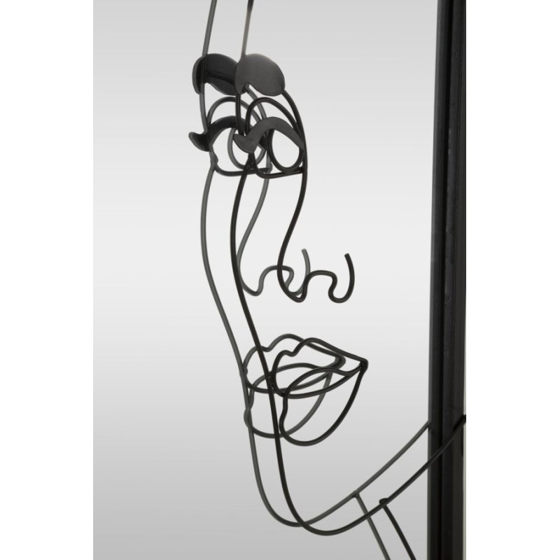 Miroir mural Eleonor 64,8x3,8x85 cm – Élégance baroque et allure majestueuse