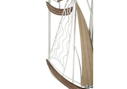 Miroir mural Adriatic 60x4,4x60 cm – Inspiration marine et équilibre visuel