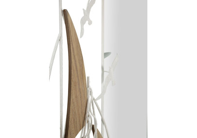 Miroir mural Adriatic 60x4,4x60 cm – Inspiration marine et équilibre visuel