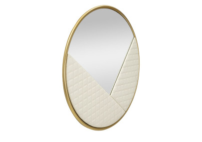 Miroir mural Sharon Ø80x3 cm – Courbes pures et éclat design