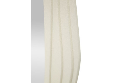 Miroir mural Dafne blanc 90x4x165 cm – Pureté lumineuse et élégance monumentale