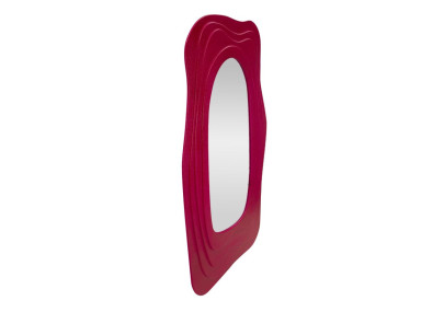 Miroir mural Dafne fuchsia 90x4x165 cm – Couleur vibrante et sophistication glamour