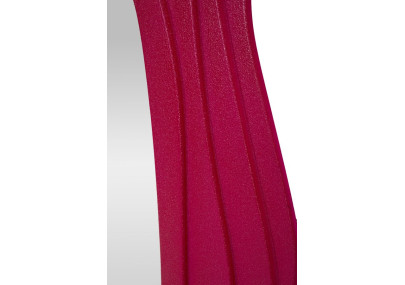 Miroir mural Dafne fuchsia 90x4x165 cm – Couleur vibrante et sophistication glamour