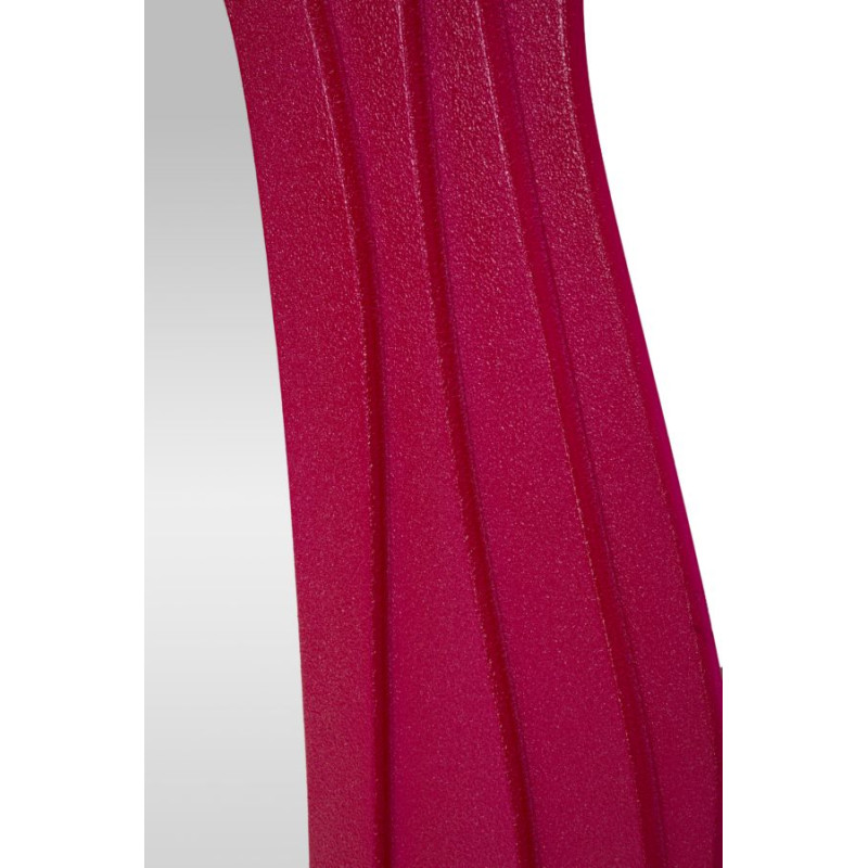 Miroir mural Dafne fuchsia 90x4x165 cm – Couleur vibrante et sophistication glamour