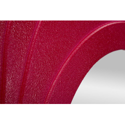 Miroir mural Dafne fuchsia 90x4x165 cm – Couleur vibrante et sophistication glamour