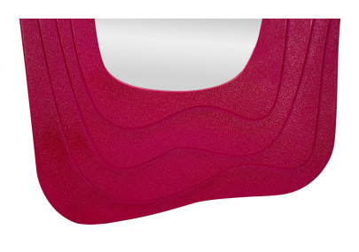 Miroir mural Dafne fuchsia 90x4x165 cm – Couleur vibrante et sophistication glamour