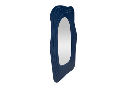 Miroir mural Dafne bleu 90x4x165 cm – Ton apaisant et allure raffinée
