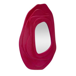 Miroir mural Dalia fuchsia 90x4x97 cm – Touche féminine et design affirmé
