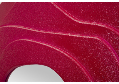 Miroir mural Dalia fuchsia 90x4x97 cm – Touche féminine et design affirmé