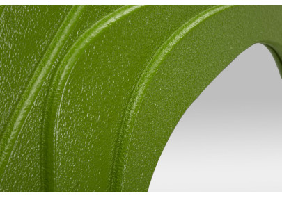 Miroir mural Dalia vert 90x4x97 cm – Harmonie végétale et modernité élégante