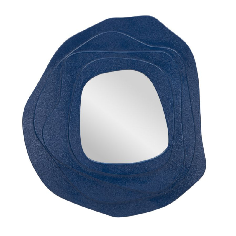 Miroir mural Dalia bleu 90x4x97 cm – Sophistication colorée et charme contemporain