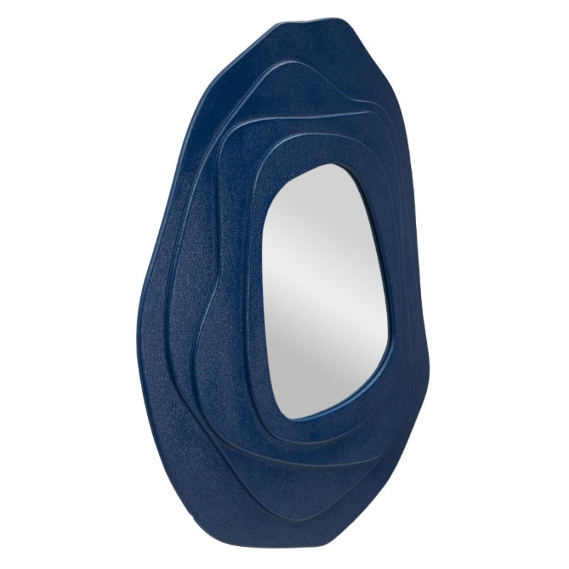 Miroir mural Dalia bleu 90x4x97 cm – Sophistication colorée et charme contemporain