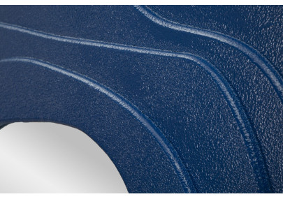 Miroir mural Dalia bleu 90x4x97 cm – Sophistication colorée et charme contemporain