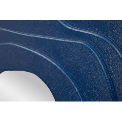 Miroir mural Dalia bleu 90x4x97 cm – Sophistication colorée et charme contemporain