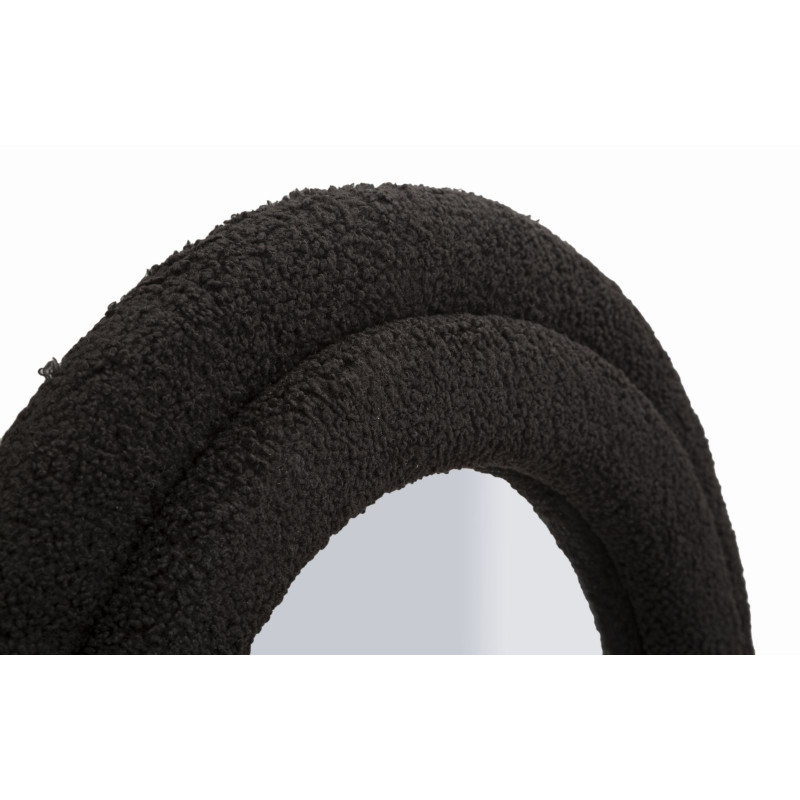 Miroir mural ours en peluche noir 60x4x160 cm (miroir 39x137 cm) – Originalité ludique et raffinement moderne