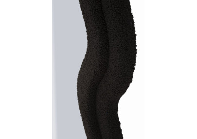 Miroir mural ours en peluche noir 60x4x160 cm (miroir 39x137 cm) – Originalité ludique et raffinement moderne