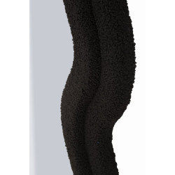 Miroir mural ours en peluche noir 60x4x160 cm (miroir 39x137 cm) – Originalité ludique et raffinement moderne