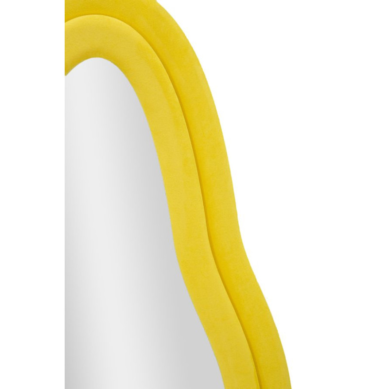 Miroir mural Chanel jaune 60x4x160 cm – Audace colorée et élégance raffinée