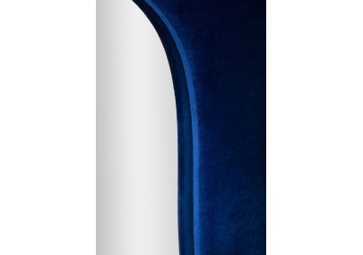 Miroir mural Theodor bleu 60x4x160 cm – Design moderne et lignes épurées