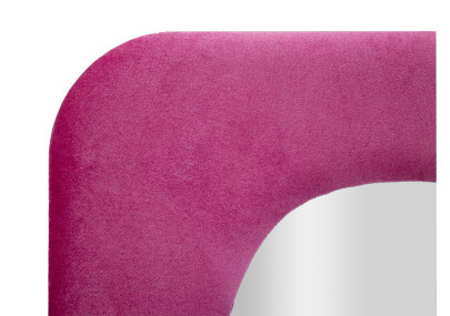 Miroir mural Theodor fuchsia 60x4x160 cm – Éclat vibrant et style glamour