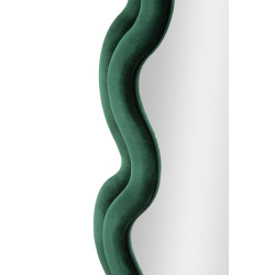 Miroir mural Monica vert 58x4x160 cm – Élégance naturelle et présence harmonieuse